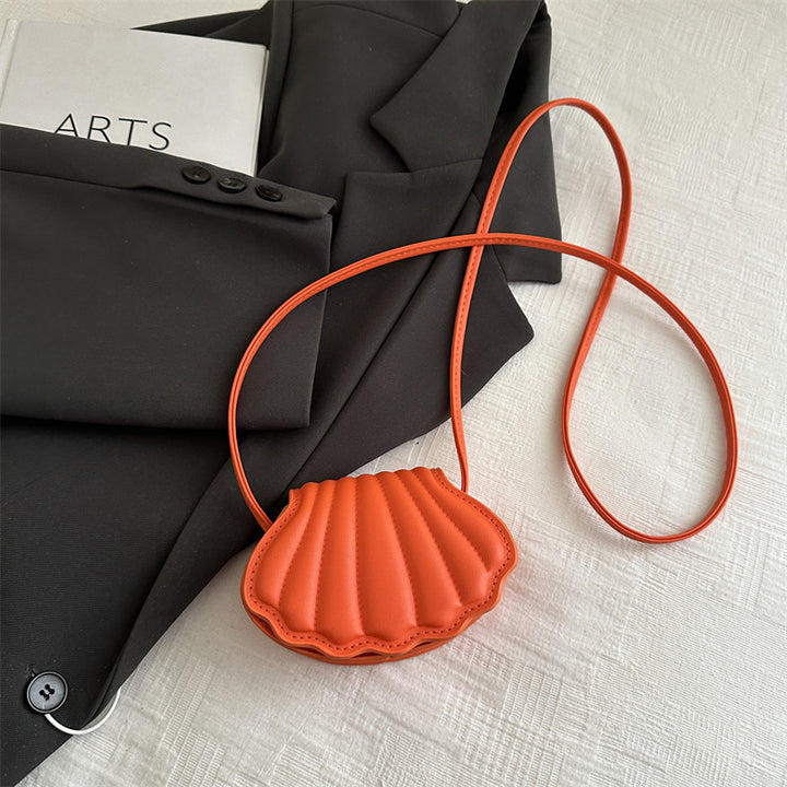 Damen modische Clutch-Tasche im Muschel-Design Nord Taschen
