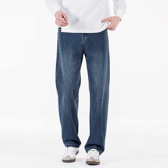 Damen Weite High‑Waist Baggy‑Jeans mit hohem Bund, Five‑Pocket & extra weitem Bein Nord Taschen