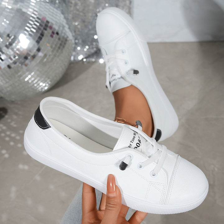 Damen komfortable Sneakers mit modischem Design und atmungsaktiver Oberfläche