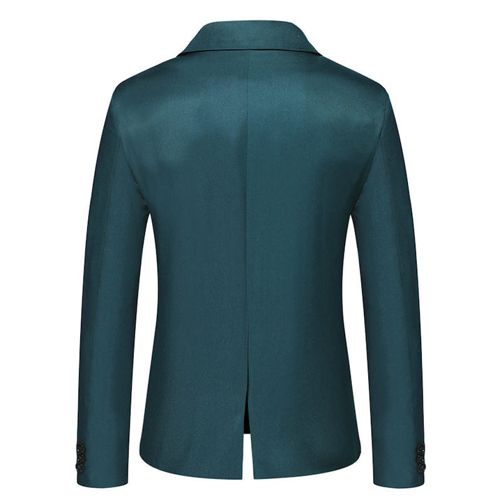 Herren Eleganter Smoking-Blazer mit klassischem Revers und zeitlosem Design