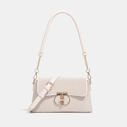 Damen Clutch-Tasche mit elegantem Kettenriemen und hochwertigem Leder Nord Taschen