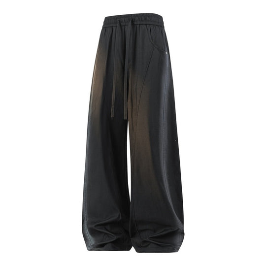 Damen Weite Lagen-Loungehose mit Cargo-Details & elastischem Tunnelzug Nord Taschen