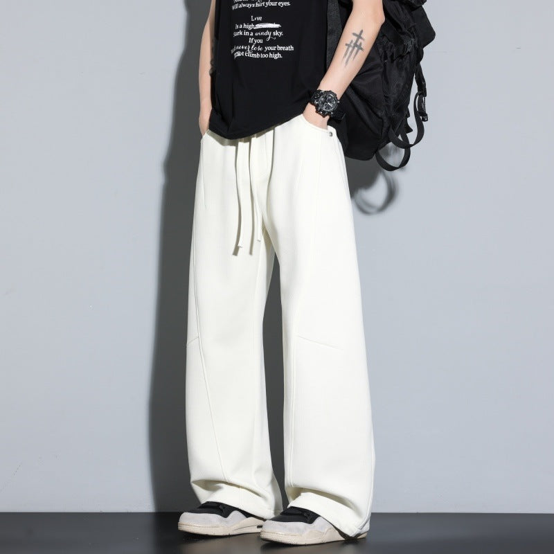 Damen Weite Lagen-Loungehose mit Cargo-Details & elastischem Tunnelzug Nord Taschen
