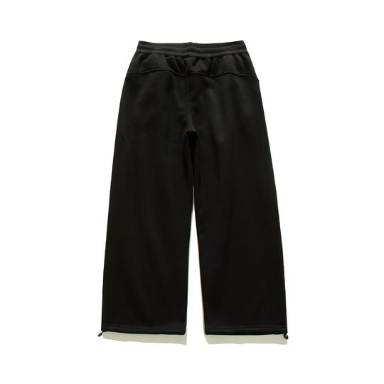 Damen Weite Sweat-Culotte mit Kordelzug, Ziernähten und verstellbarem Saum Nord Taschen