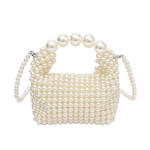 Damen Handtasche mit funkelndem Perlenmuster Nord Taschen