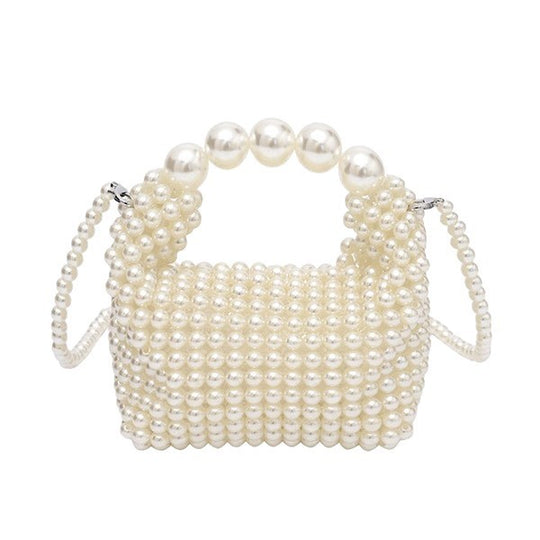 Damen Handtasche mit funkelndem Perlenmuster Nord Taschen