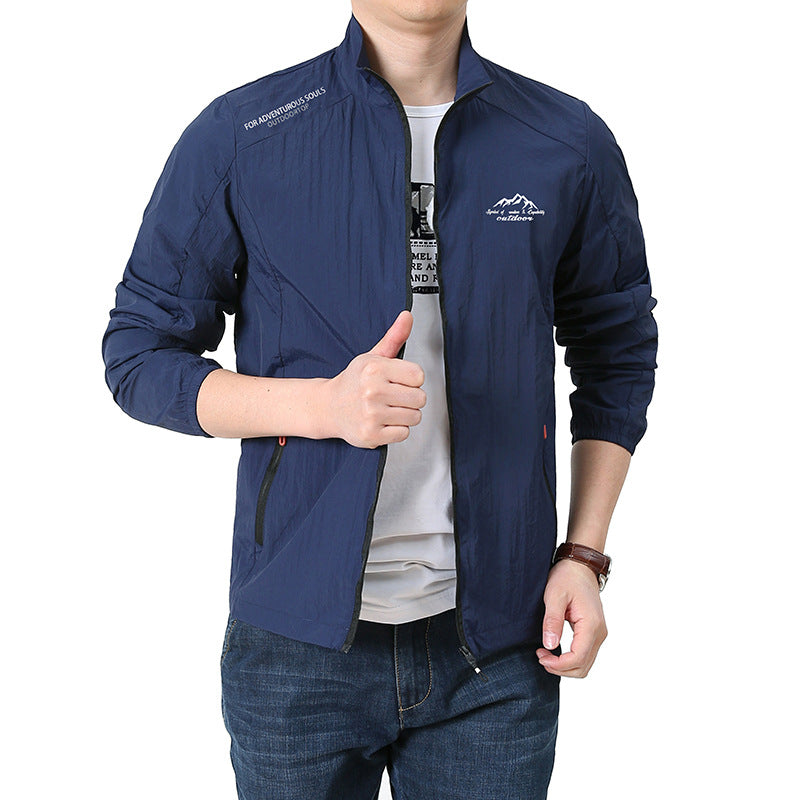 Herren Leichte Sportjacke mit praktischem Reißverschluss Nord Taschen