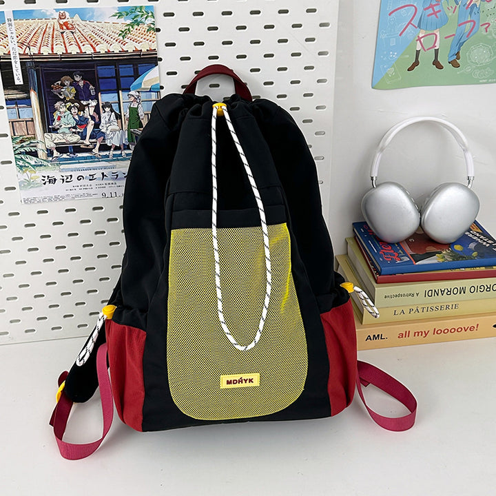 Damen Freizeit-Rucksack mit innovativem Kordelzug und praktischen Netzfächern Nord Taschen