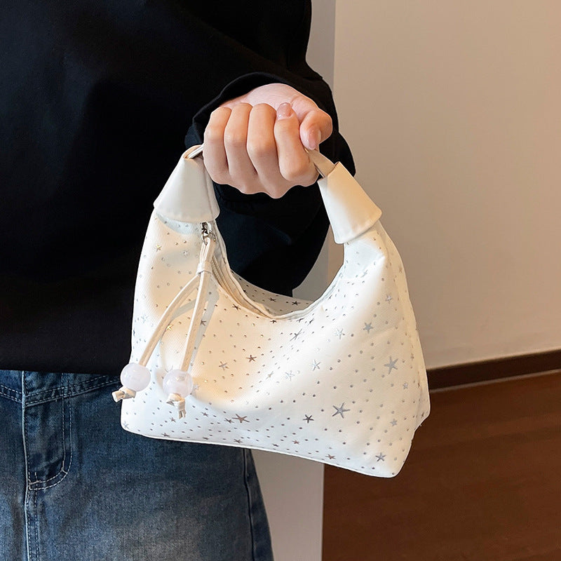 Damen Hobo-Tasche mit funkelndem Sternenmuster Nord Taschen