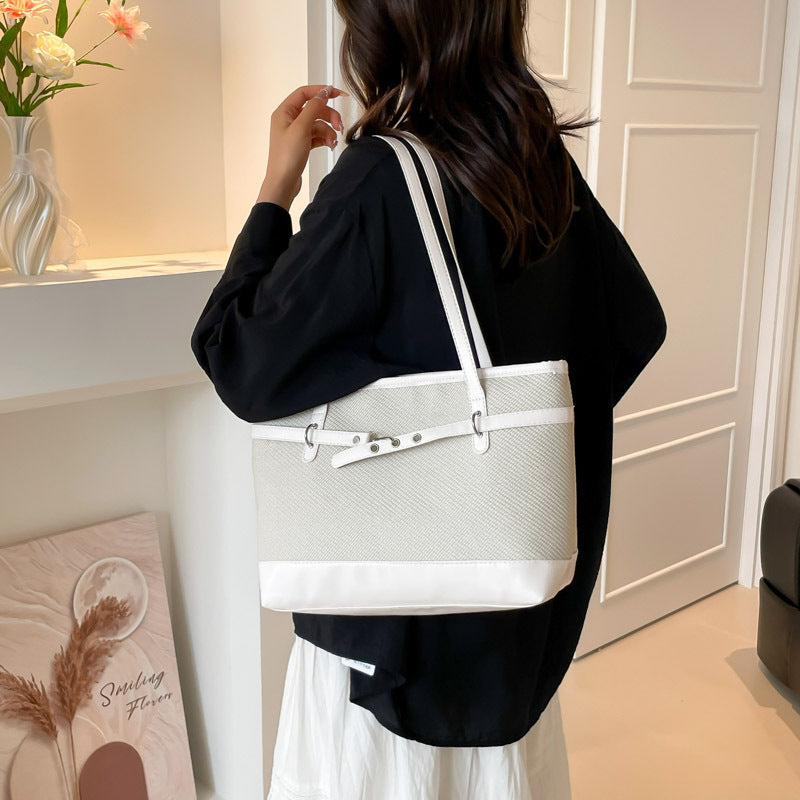 Damen elegante Shopper-Tasche mit strukturierten Details Nord Taschen