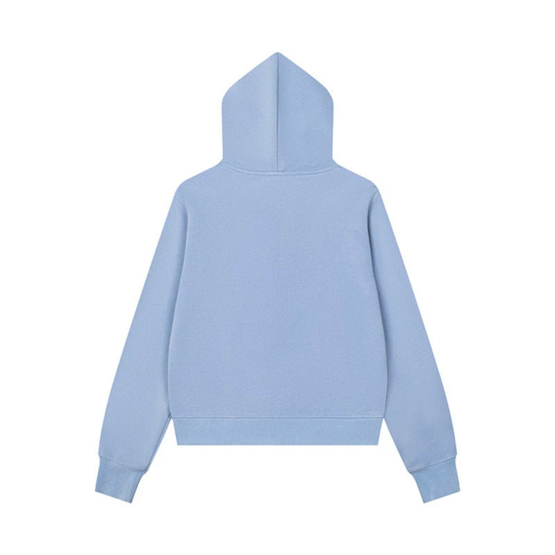 Damen Kapuzen-Sweatjacke mit militärischer Knopfverzierung und durchgehendem Reißverschluss Nord Taschen