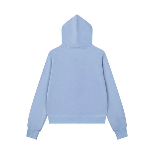 Damen Kapuzen-Sweatjacke mit militärischer Knopfverzierung und durchgehendem Reißverschluss Nord Taschen