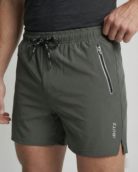 Herren Sportliche Multifunktions-Shorts mit schnell trocknender Technologie und praktischen Reißverschlusstaschen Nord Taschen