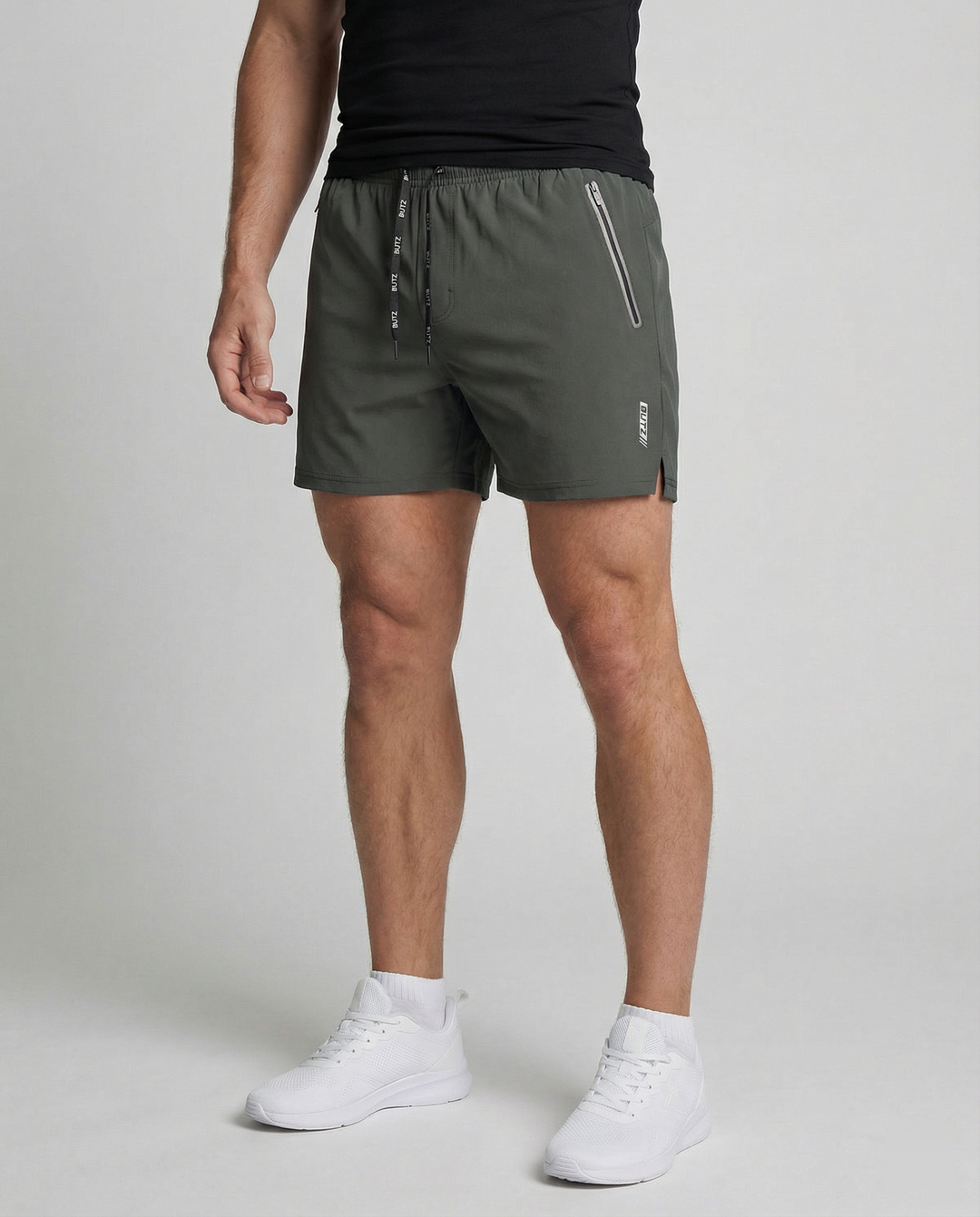 Herren Sportliche Multifunktions-Shorts mit schnell trocknender Technologie und praktischen Reißverschlusstaschen Nord Taschen