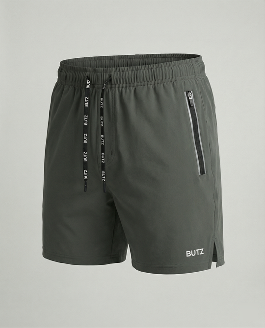 Herren Sportliche Multifunktions-Shorts mit schnell trocknender Technologie und praktischen Reißverschlusstaschen Nord Taschen