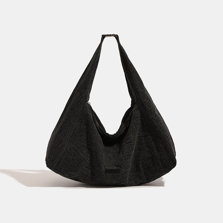 Damen Hobo-Tasche mit weichem, strukturiertem Material und praktischem Innenfach Nord Taschen