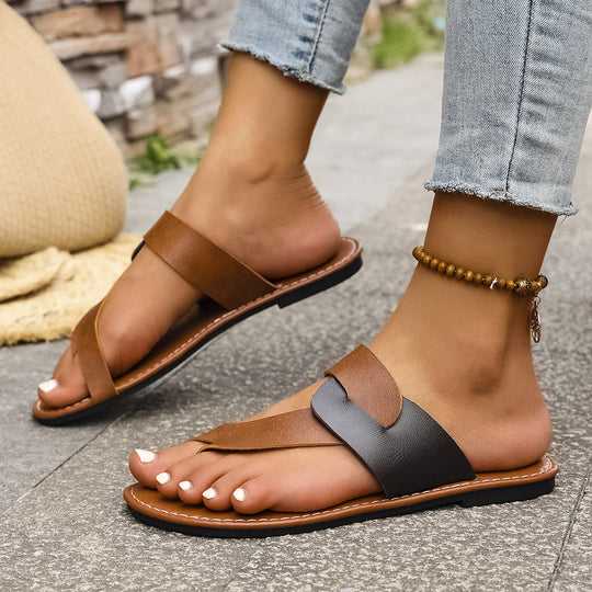 Damen Zehentrenner-Sandalen mit verstellbarem Riemen und anatomischer Fußbettung Nord Taschen