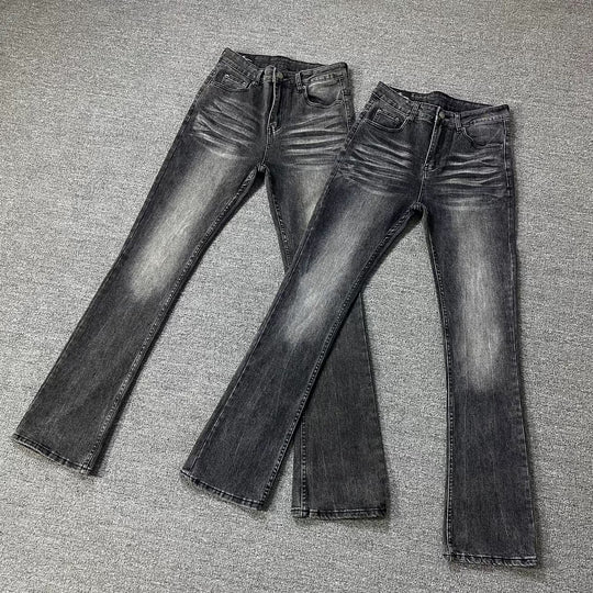 Damen Hochwertige Bootcut Jeans Nord Taschen