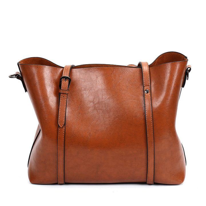 Damen Tote-Handtasche mit elegantem Faltendesign und vielseitigen Trageoptionen Nord Taschen