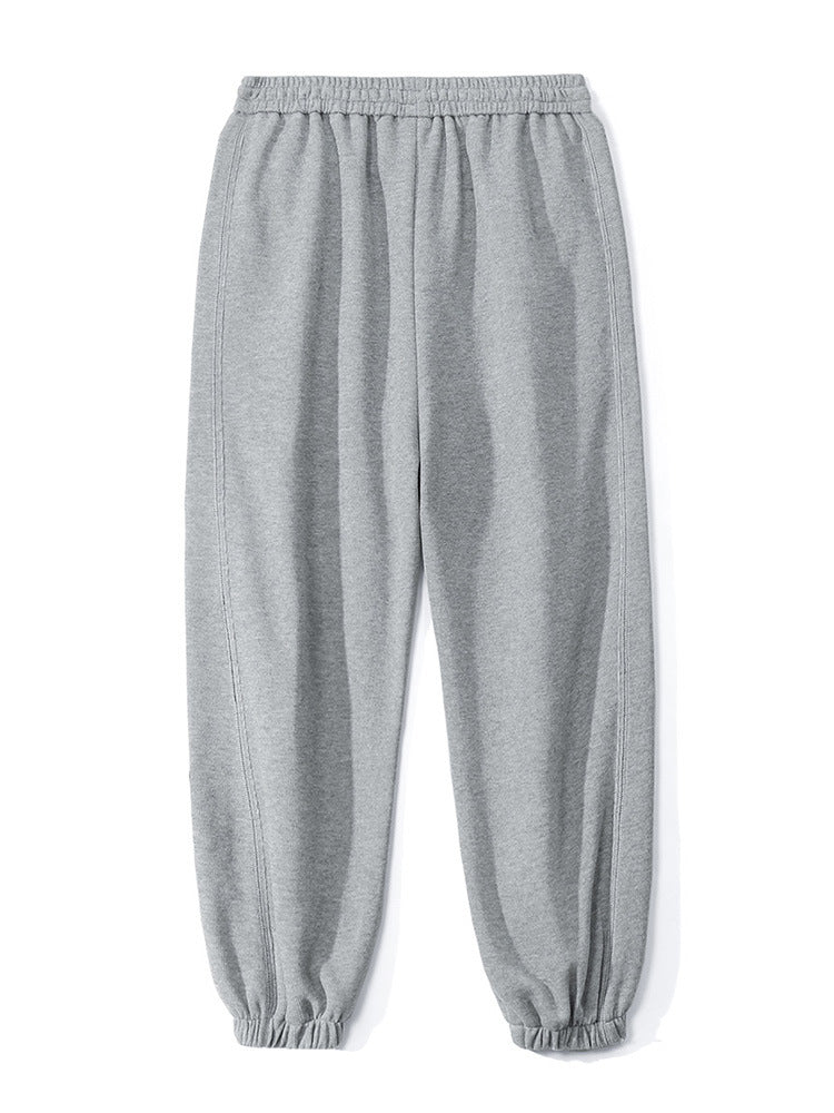 Unisex lässige Freizeit-Jogginghose aus Baumwollmix mit elastischem Bund und Saumbündchen Nord Taschen