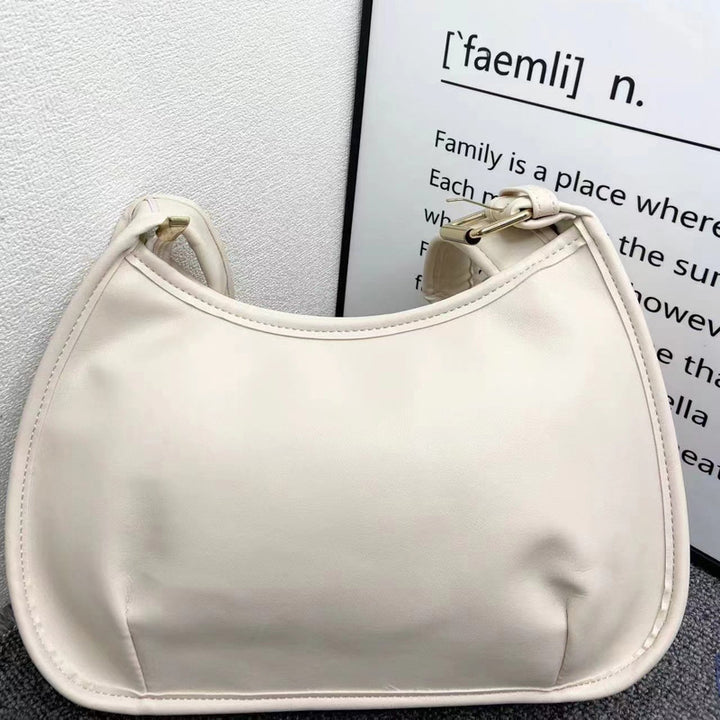 Damen Hobo-Tasche aus hochwertigem Kunstleder mit eleganter Struktur und modischem Tragegurt Nord Taschen