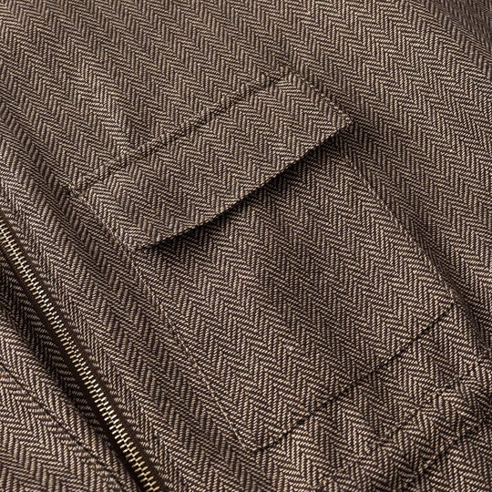 Damen Kurzärmelige Taillierte Übergangsjacke mit Reißverschluss, Tunnelzug und aufgesetzten Brusttaschen Nord Taschen