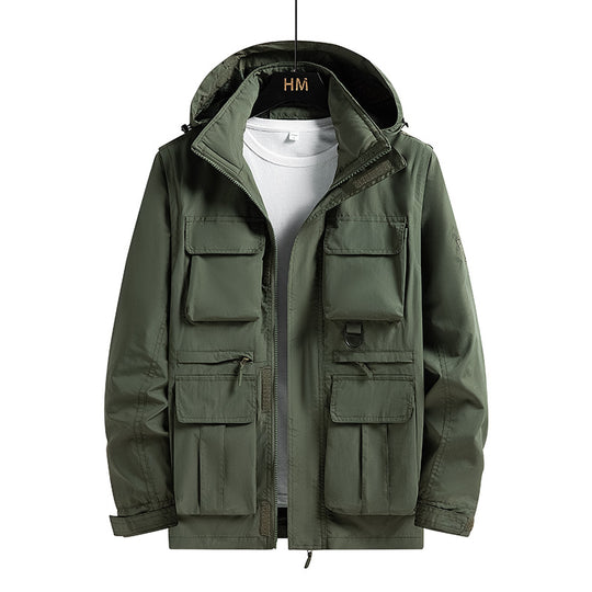 Herren Multifunktionale Outdoor-Jacke Nord Taschen 1787797186