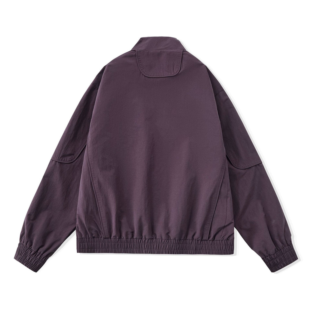 Damen Kurze Boxy‑Utility‑Jacke mit ergonomischen Teilungsnähten, hohem Stehkragen und Kordelzug Nord Taschen