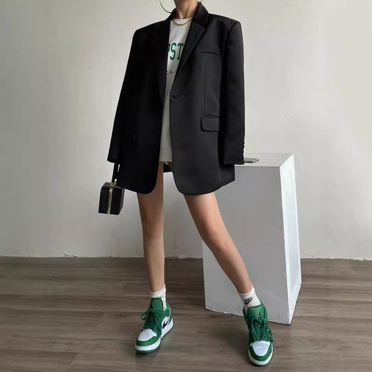 Damen Oversized Blazer Nord Taschen