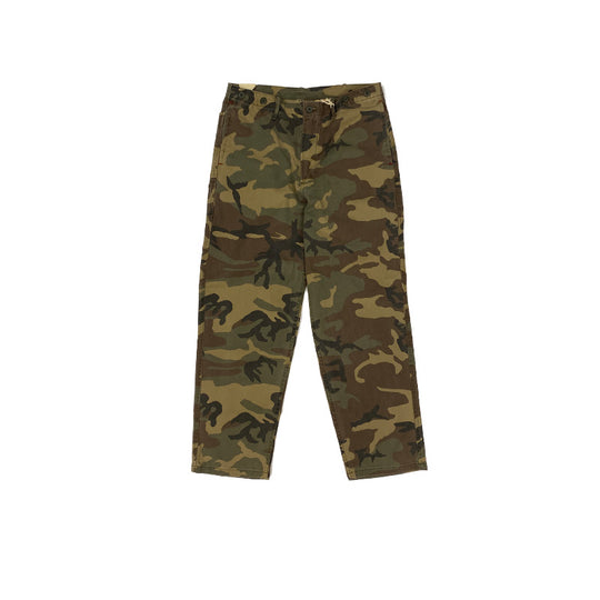 Herren Cargohose im Camouflage-Utility-Stil mit geradem Bein und robustem Canvas Nord Taschen