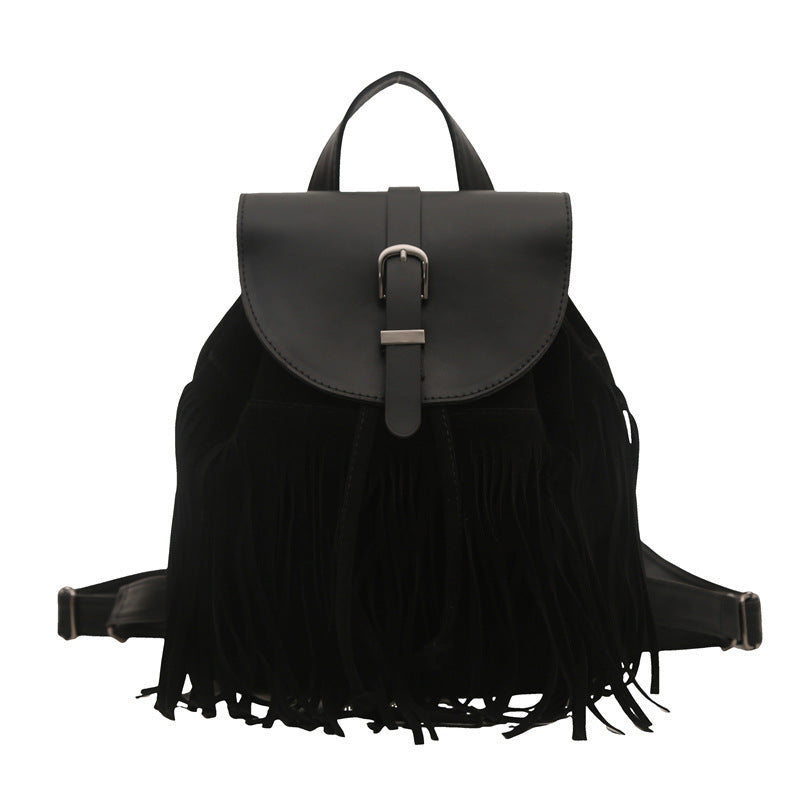 Damen Rucksack mit Fransen Nord Taschen