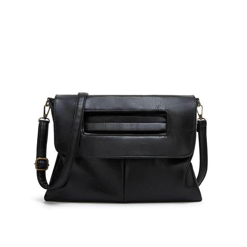 Damen Clutch-Tasche mit elegantem Faltendesign und verstellbarem Trageriemen Nord Taschen