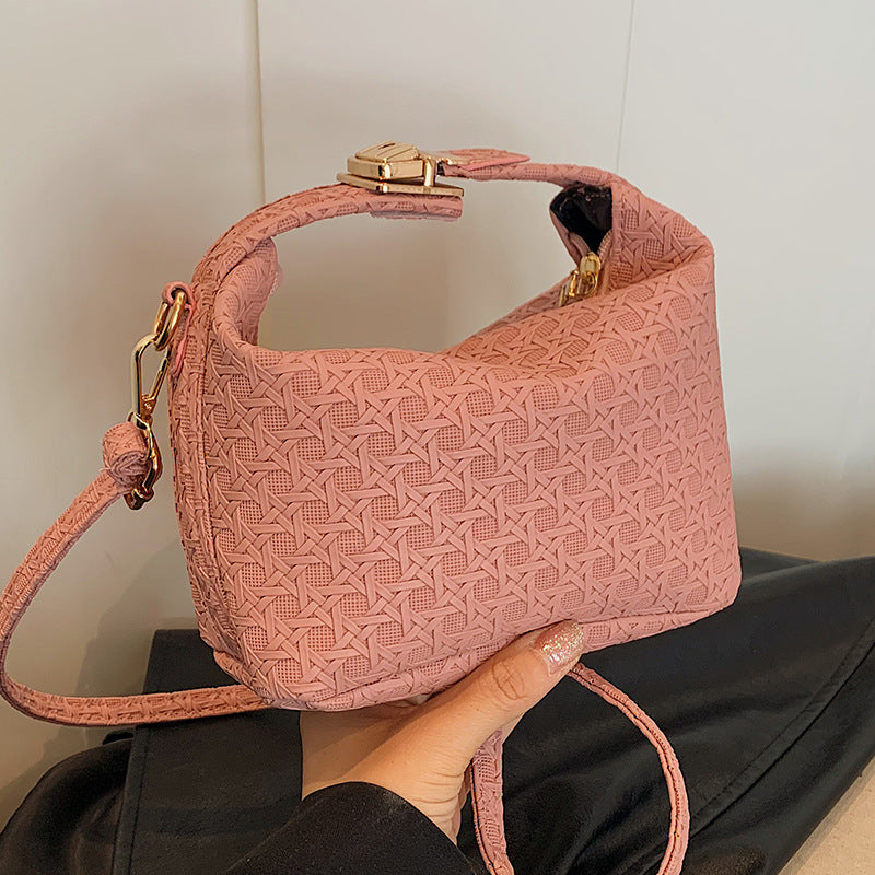 Damen strukturiertes Handtaschen-Design mit abnehmbarem Schulterriemen Nord Taschen
