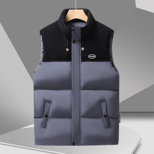Herren Steppweste Nord Taschen