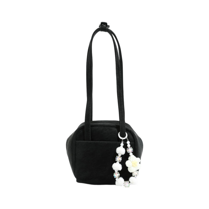 Damen modische Handtasche mit einzigartigem Blumenanhänger Nord Taschen