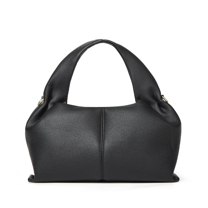 Damen Hobo-Tasche aus hochwertigem Kunstleder mit eleganter Kettenapplikation Nord Taschen