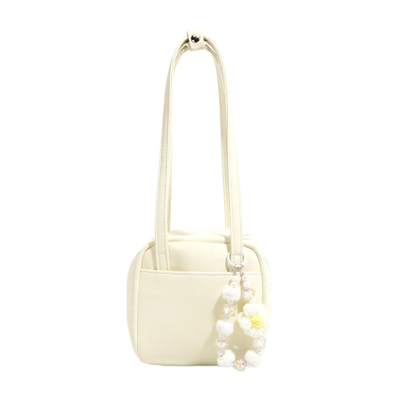 Damen modische Handtasche mit einzigartigem Blumenanhänger Nord Taschen