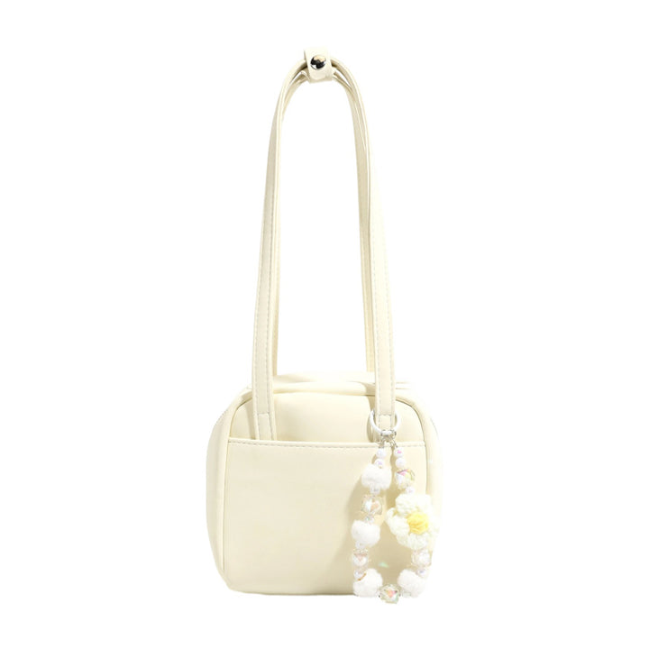 Damen modische Handtasche mit einzigartigem Blumenanhänger Nord Taschen