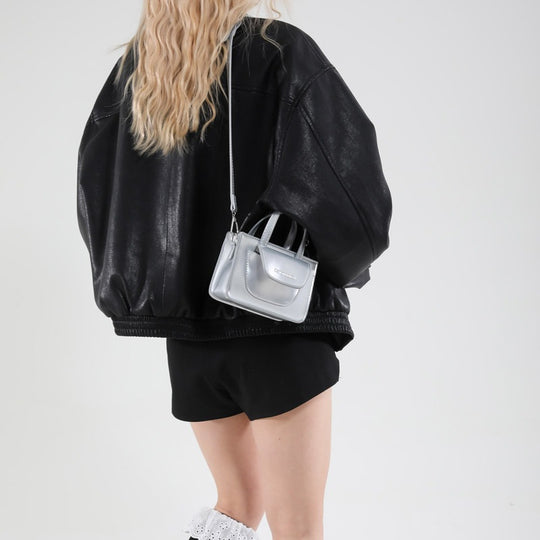 Damen elegante Mini-Handtasche mit praktischen Fächern Nord Taschen