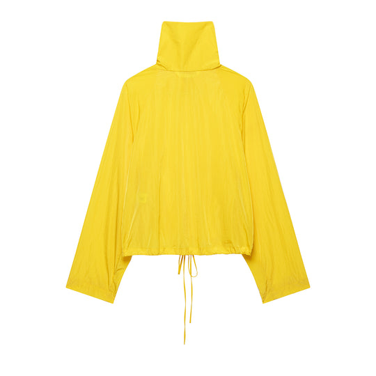 Damen Leichte wattierte Windjacke mit Stehkragen und Polka‑Dot‑Print Nord Taschen