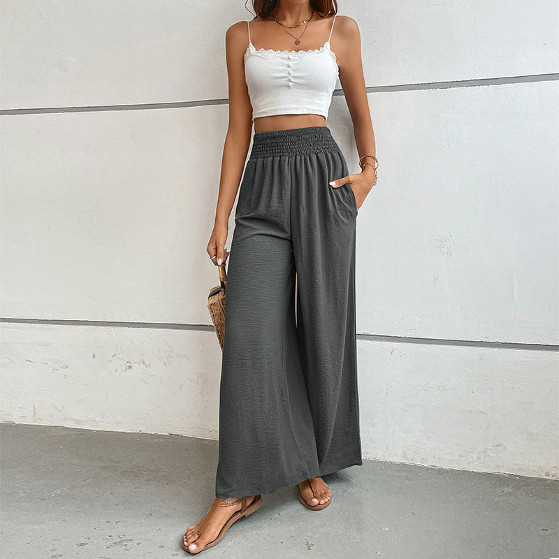 Damen Weite Lockere Freizeithose Nord Taschen