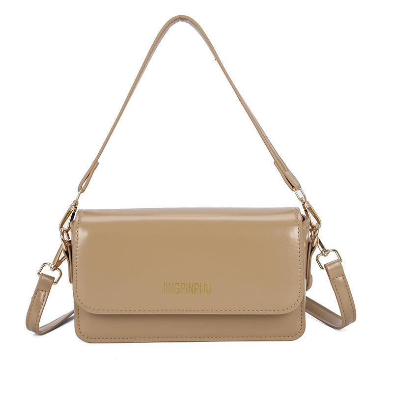 Damen Umhängetasche mit hochwertigem Kunstleder und elegantem Klappenverschluss Nord Taschen