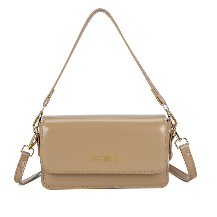 Damen Umhängetasche mit hochwertigem Kunstleder und elegantem Klappenverschluss Nord Taschen