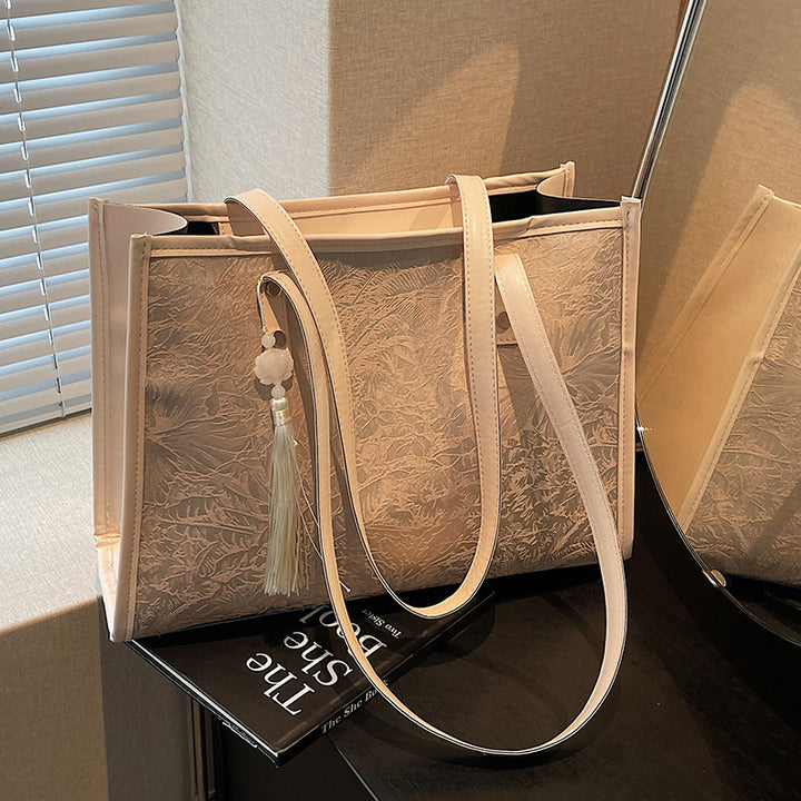 Damen elegante Tragetasche mit verziertem Design Nord Taschen