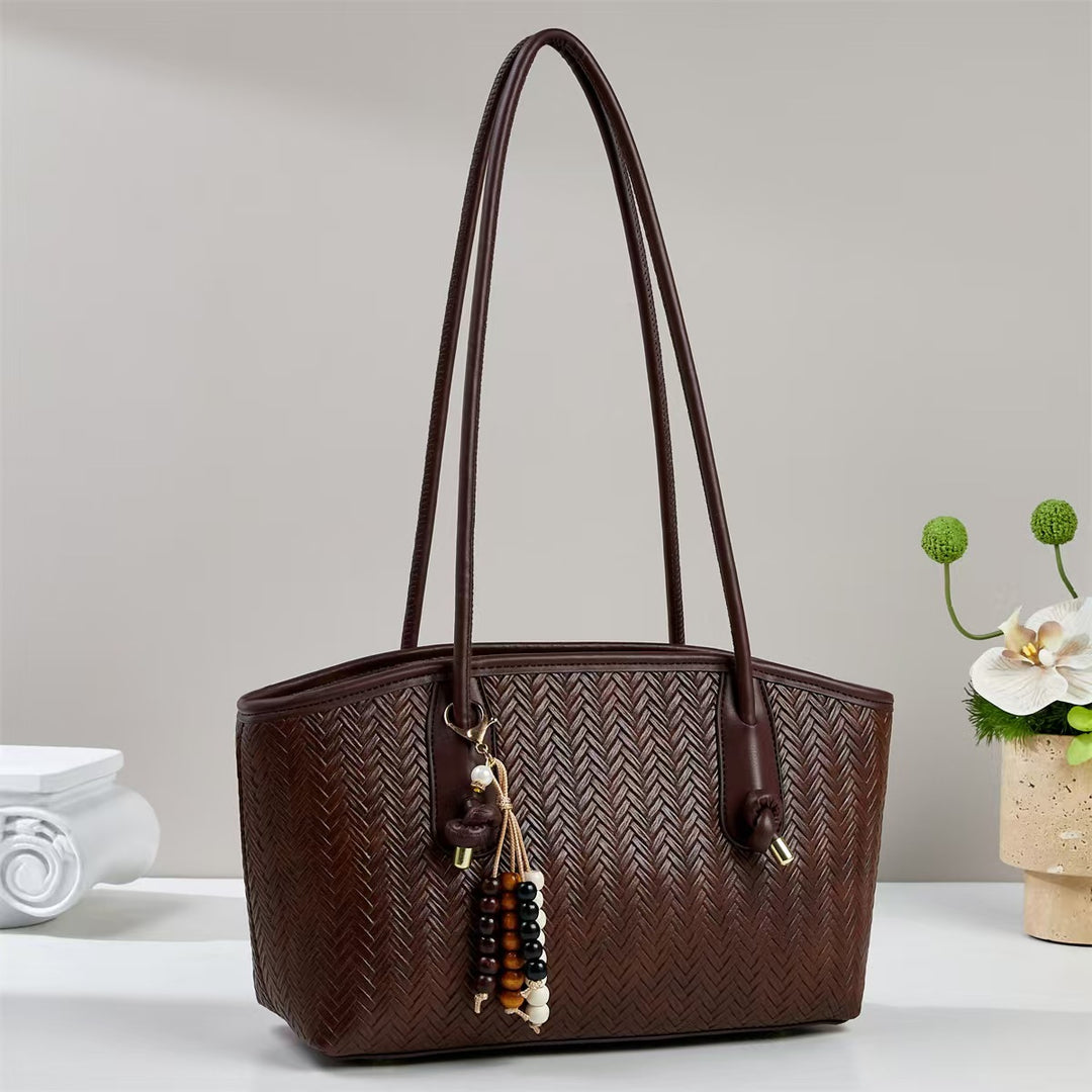 Damen modische Tragetasche mit eleganten Zierdetails Nord Taschen