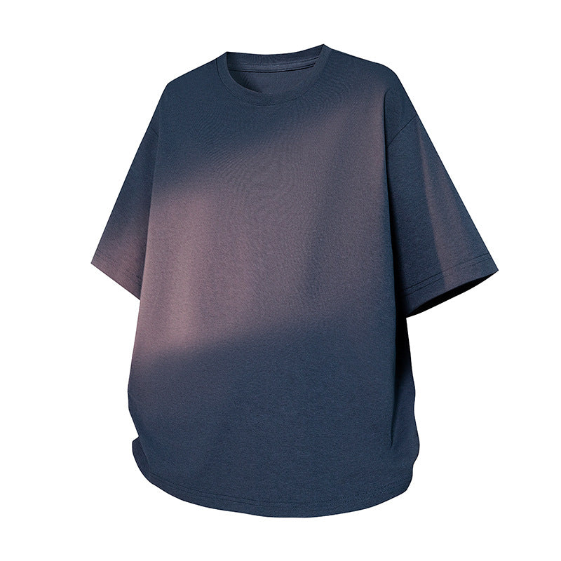 Herren Oversize-T‑Shirt aus schwerem Baumwolljersey mit weitem Schnitt und verstärktem Rundhals Nord Taschen