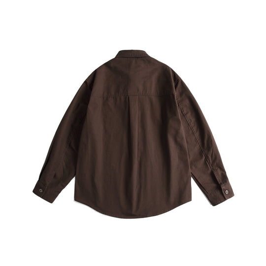 Herren Besticktes Overshirt im Chinoiserie‑Look mit Frog‑Verschlüssen und weitem Schnitt Nord Taschen