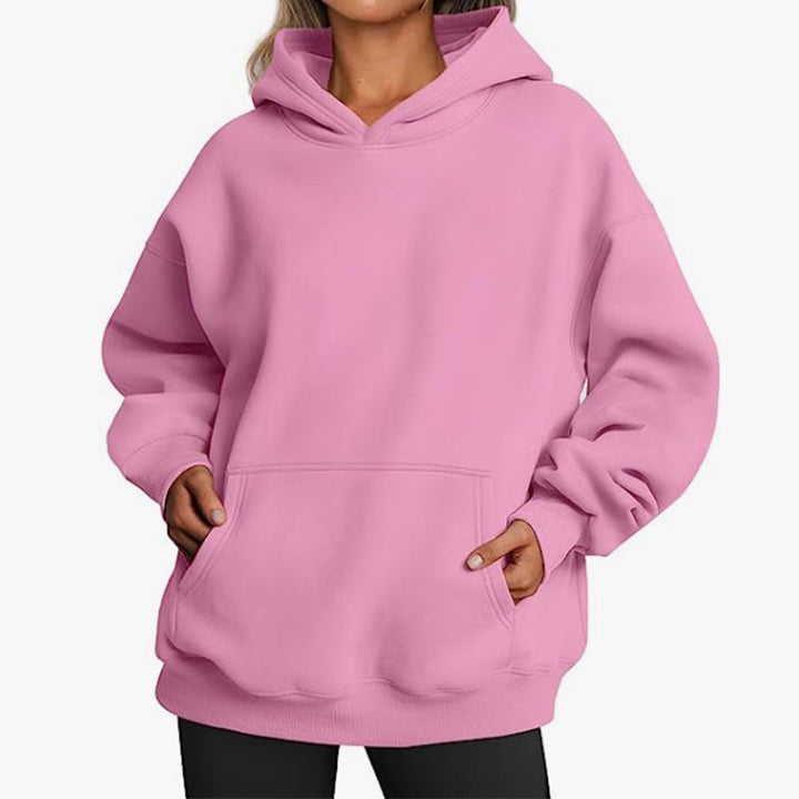 Damen bequemer Kapuzenpullover