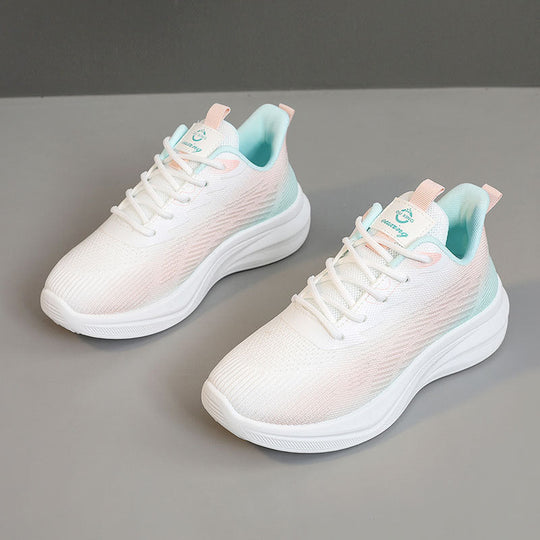 Damen sportliche Leichtgewicht Sneakers mit atmungsaktiver Obermaterialstruktur Nord Taschen