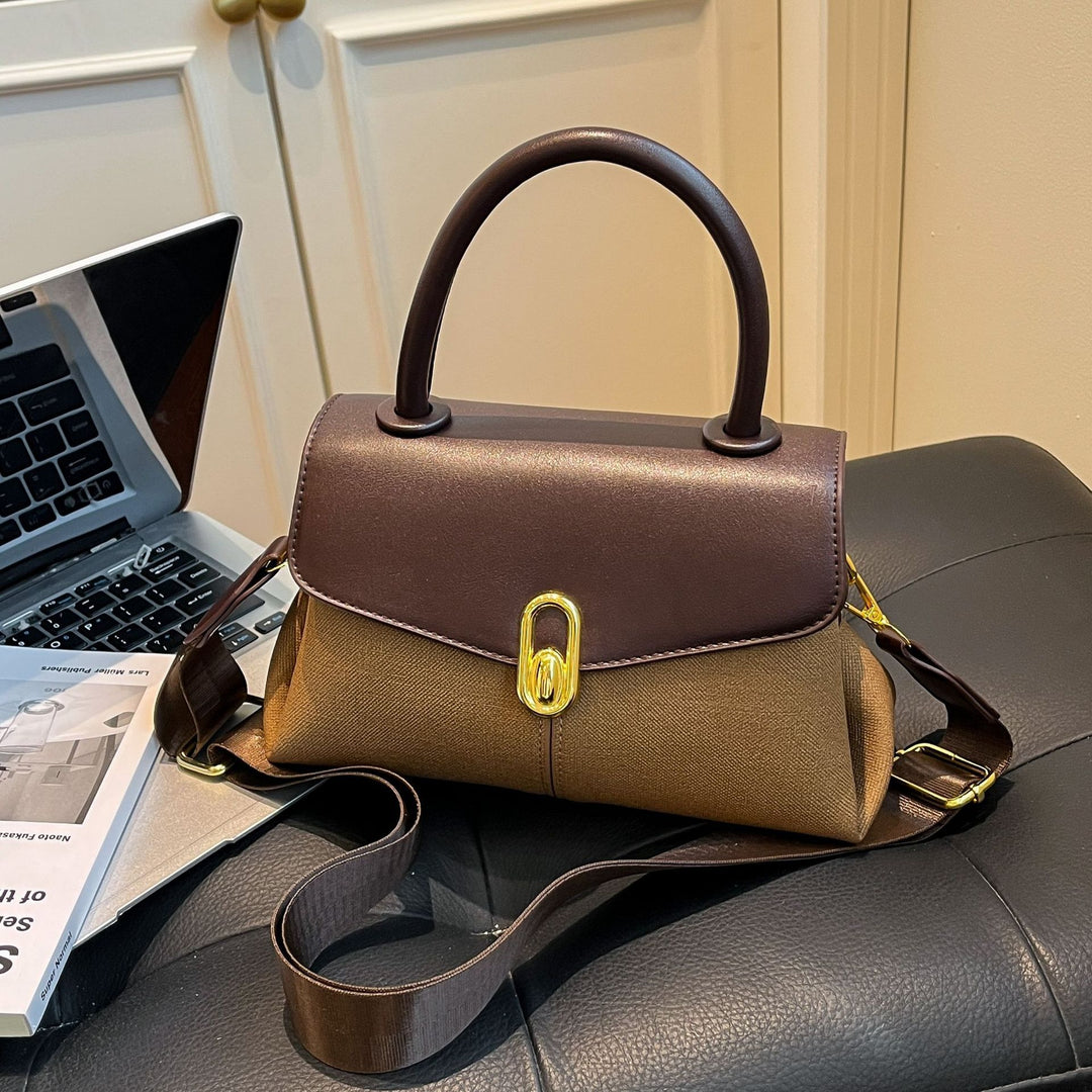 Damen Umhängetasche mit modernem Design und dekorativem Metallakzent Nord Taschen
